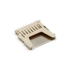 Standard SD korth&aring;llare SMD 9-pin @ electrokit
