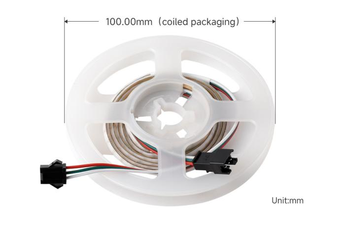 RGB LED-strip 1m WS2812B 160LED/m 12W/m 5V @ electrokit (6 of 10)