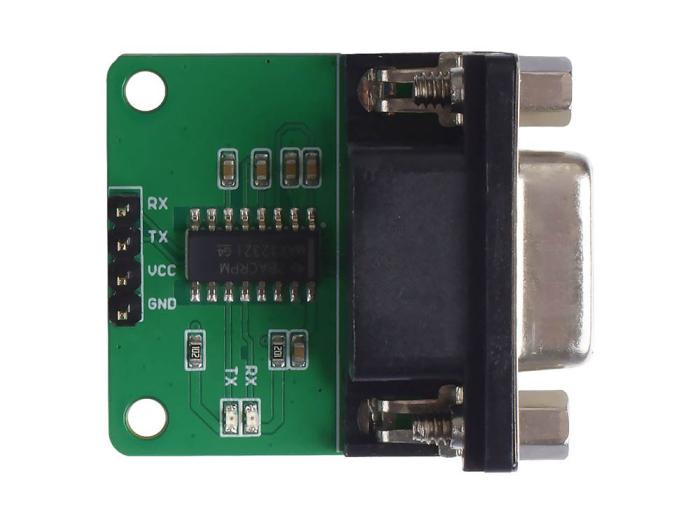 RS232 DB9 till TTL-omvandlare MAX3232 @ electrokit (2 av 3)