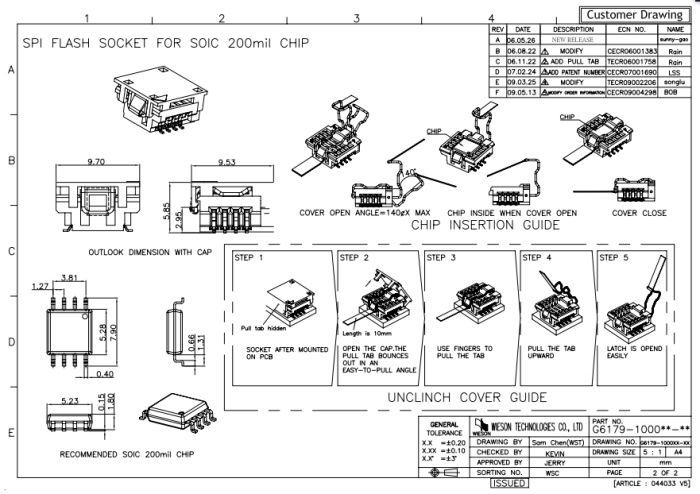Sockel SO-8 200mil SMD @ electrokit (6 av 6)