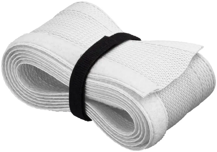 Kabelstrumpa med kardborreband vit 1.8m @ electrokit (2 av 2)