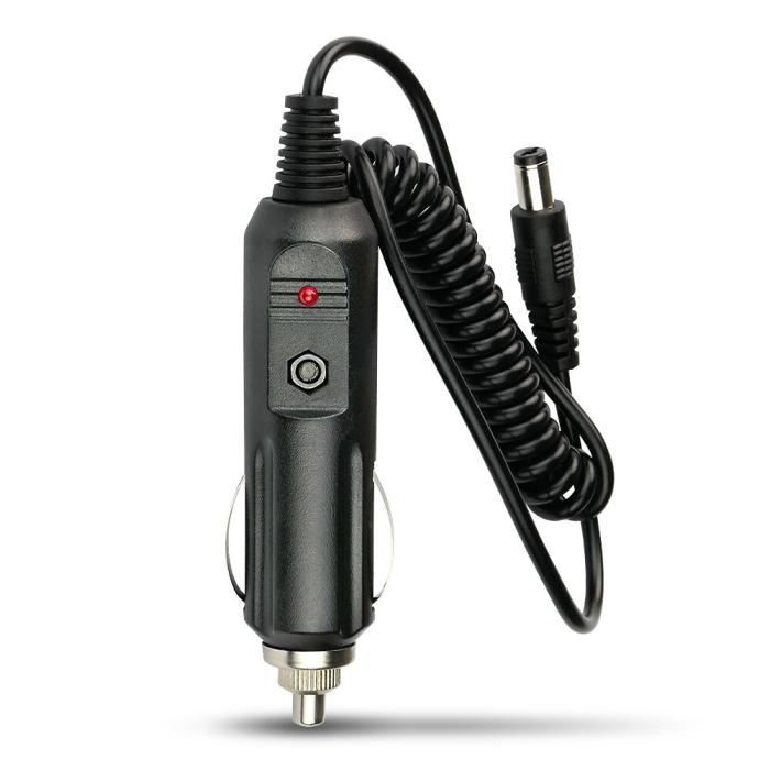 12/24V Cigg-kabel till DC 5.5x2.1mm 1.4m spiral med säkring @ electrokit (2 av 2)