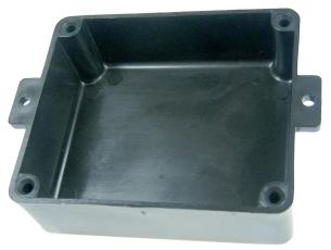 Enclosure 40x40x12mm for potting black @ electrokit