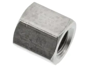 Distanshylsa M3 5mm metall @ electrokit