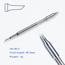 Solder tip for TS1M (T245) hoof 2.2mm 200W @ electrokit