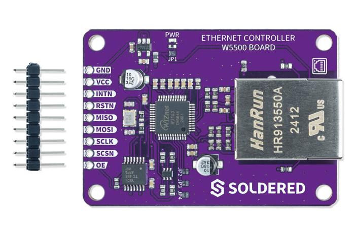 W5500 Ethernet-kontroller till SPI @ electrokit (5 av 5)