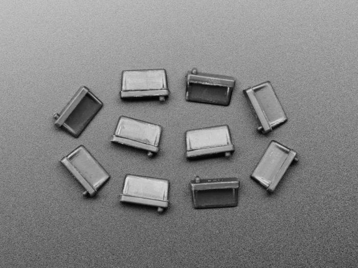Dammskydd för USB-A hona/uttag 10-pack @ electrokit (3 av 3)