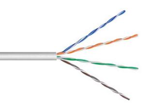Network cable Cat6 U/UTP CU stranded grey /m @ electrokit