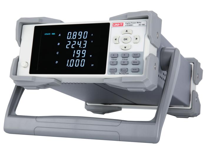 Power meter AC 0.5-600V 0.05mA-10A 40-400Hz Uni-T UTE9806+ @ electrokit (2 of 2)