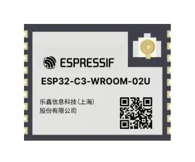ESP32-C3-WROOM-02U MCU-module 4MB u.FL @ electrokit