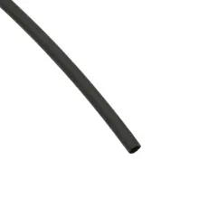 Krympslang 1.6mm /m svart @ electrokit