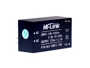 Switchat n&auml;taggregat AC/DC 12V 2.5A 30W - PCB @ electrokit