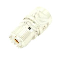 Adapter N male UHF female @ electrokit