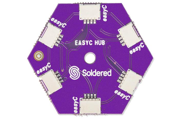 Qwiic-Hub 1+5 portar @ electrokit (2 av 3)