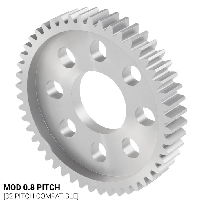 Kugghjul MOD 0.8 48T ø14mm @ electrokit (1 av 2)