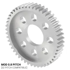 Kugghjul MOD 0.8 48T ø14mm @ electrokit