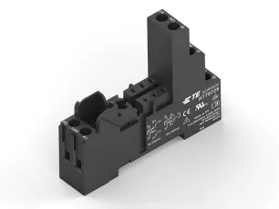Rel&auml;sockel 2-pol DIN-skena RT78726 @ electrokit