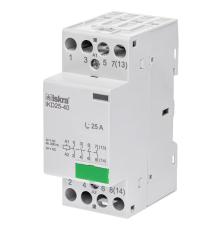 Installation contactor 24V AC/DC 3+1-pole NO 230/400VAC-25A @ electrokit
