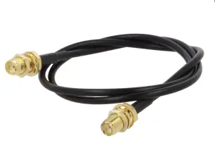 Kabel SMA-hona till SMA-hona RG-174 0.5m @ electrokit