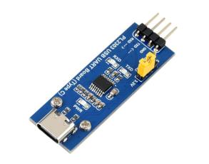 USB-C to UART module (TTL) 3.3V 4-pin @ electrokit