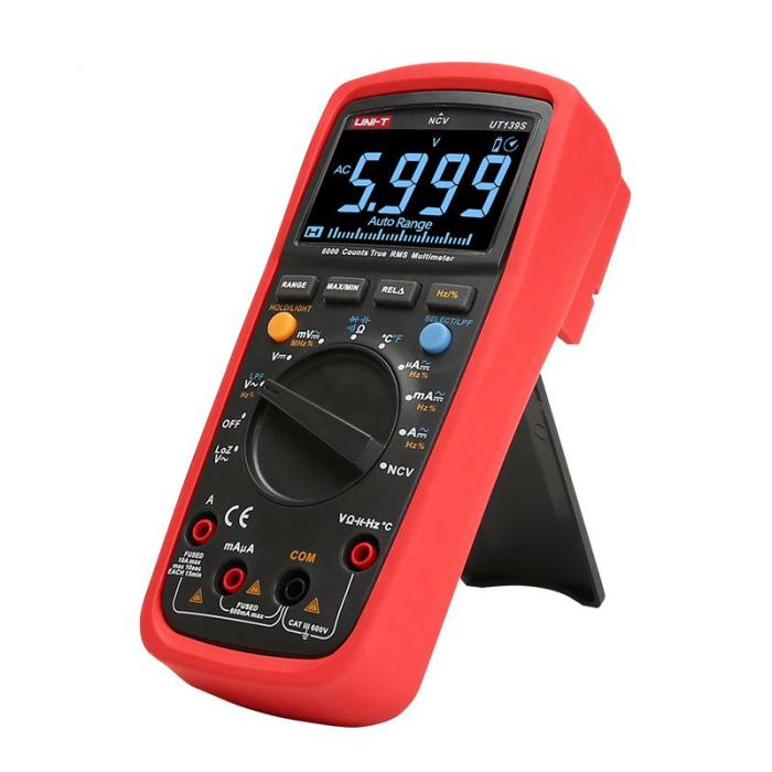 Multimeter TrueRMS 6000 counts UT139S @ electrokit (2 av 8)