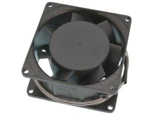 Fan 80x80x38mm 230VAC 70mA 2500rpm ball bearings @ electrokit