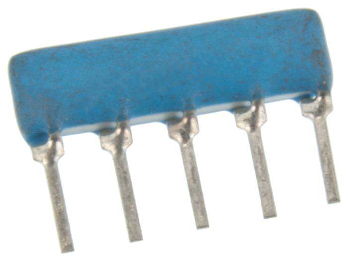 Motståndsnät 4R 5-pin 470ohm @ electrokit (1 av 1)
