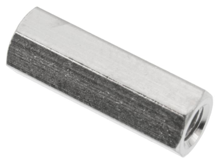 Spacer hex M3 15mm metal @ electrokit (1 of 2)