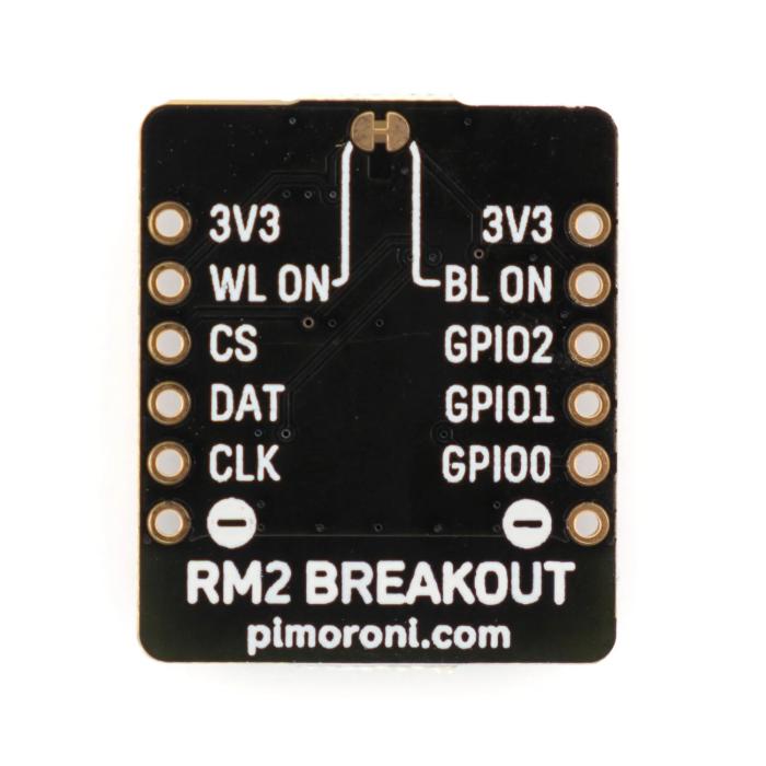 RM2 WiFi-/Bluetooth-modul monterad på kort @ electrokit (2 av 4)