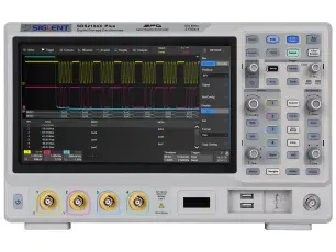Oscilloskop 100MHz 4-kan Siglent SDS2104X+ @ electrokit