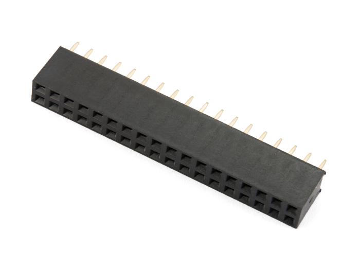 Female header 2.54mm 2x18p @ electrokit (1 of 1)