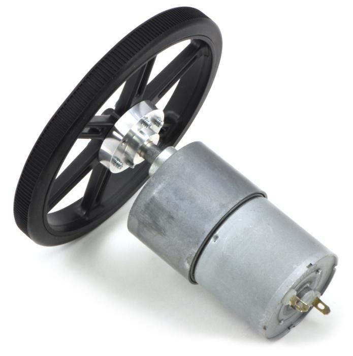 Nav för robothjul ø6mm - 2-pack @ electrokit (3 av 3)