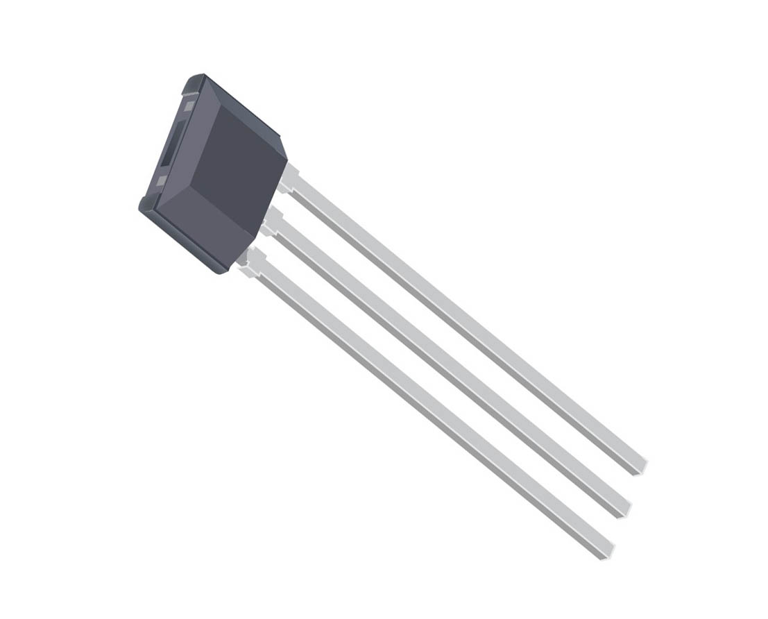 A1101 SIP-3 Hall-sensor digital unipolär