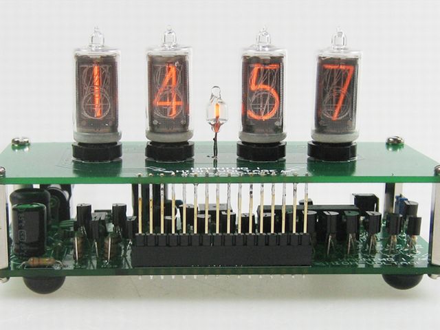 Nixie clock @ electrokit