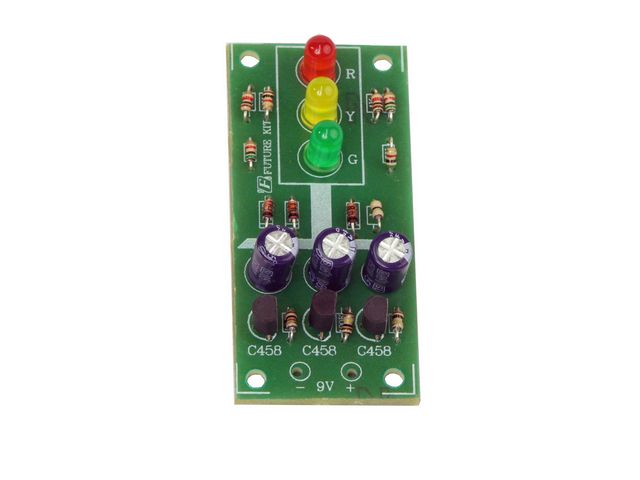 Traffic light 1-way @ electrokit