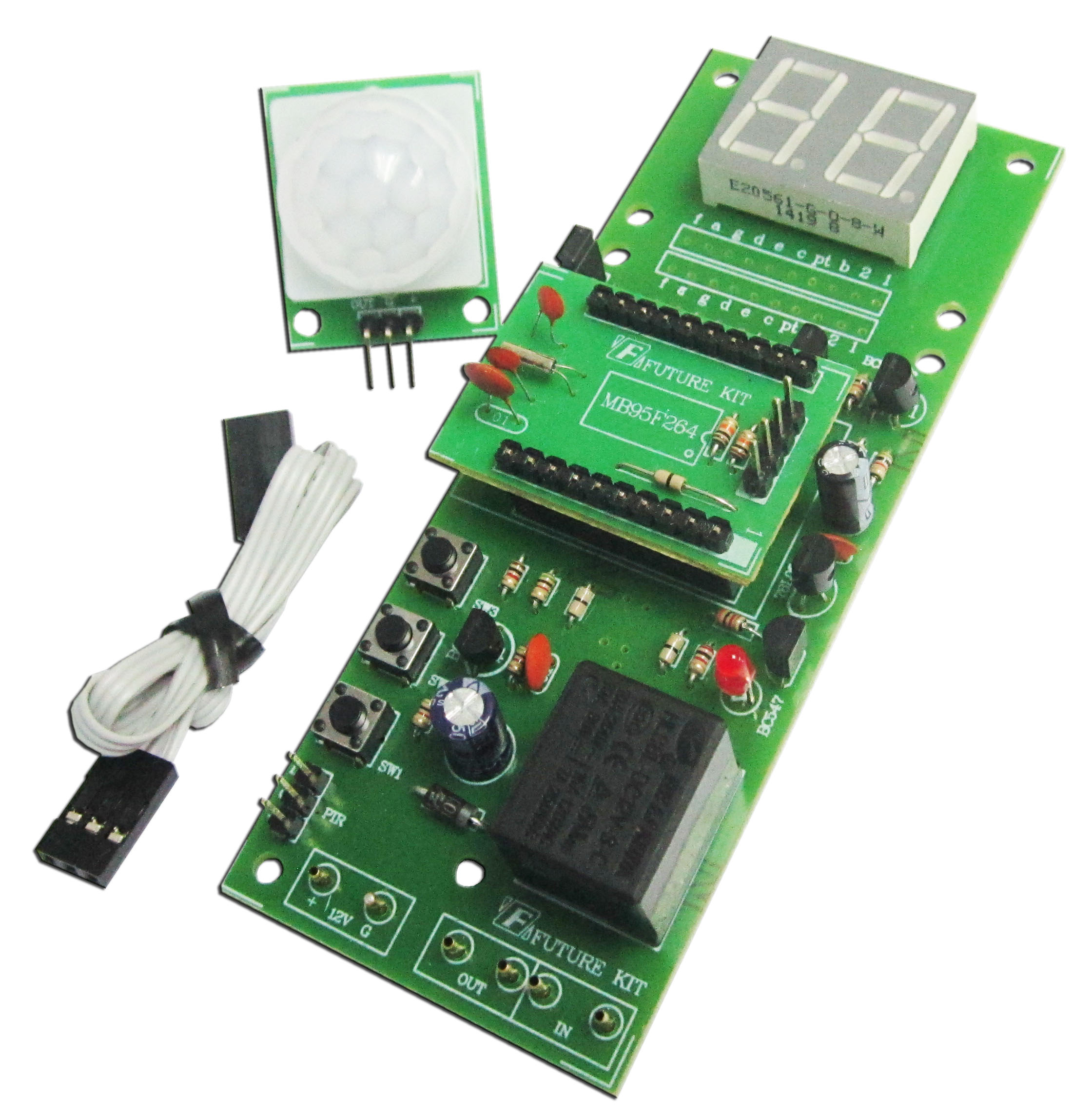 PIR motion sensor with timer @ electrokit