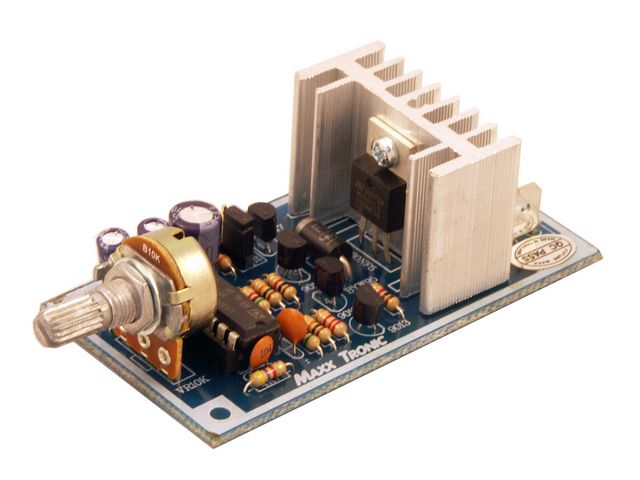 DC motor speed control 15A @ electrokit