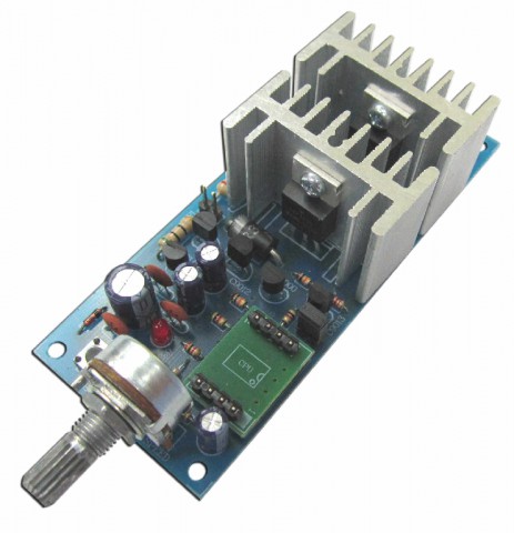 DC motor speed controller 30A with soft-start @ electrokit