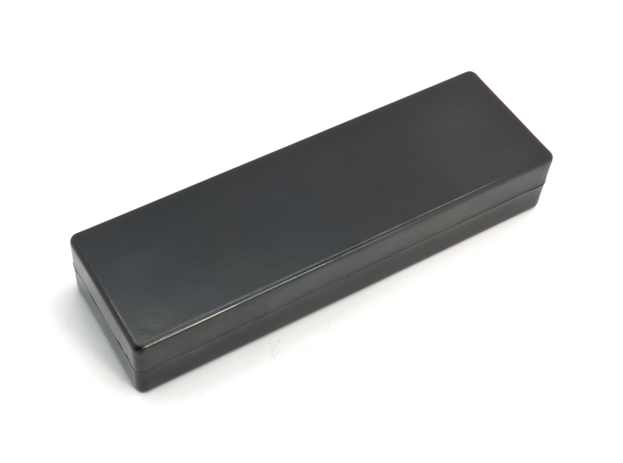 Enclosure FB02 black 36x118x21mm @ electrokit