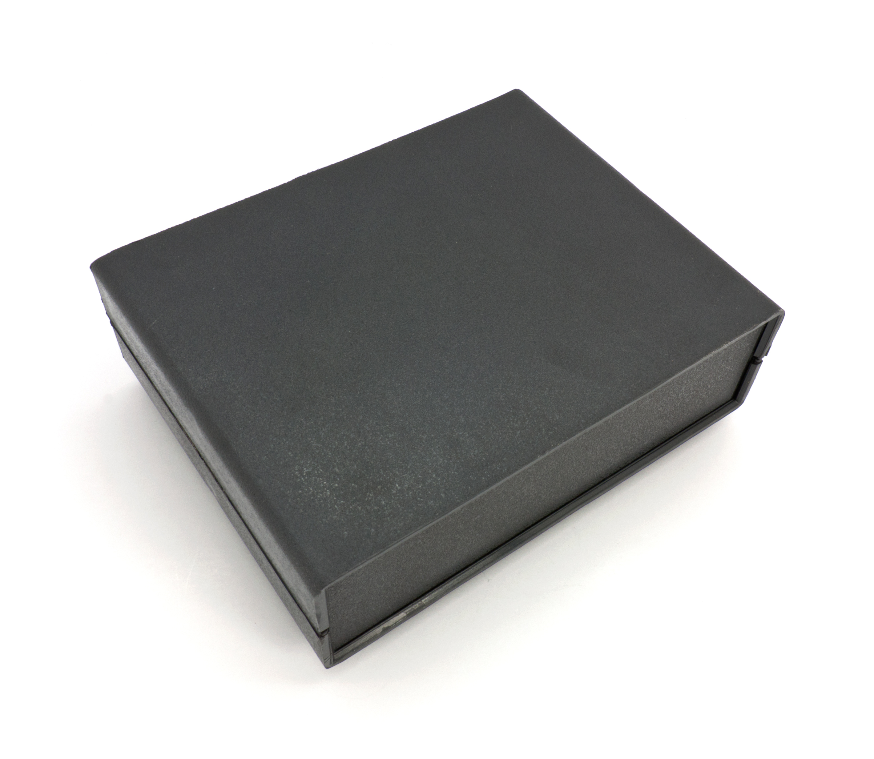 Enclosure FB16 black 140x110x42mm @ electrokit