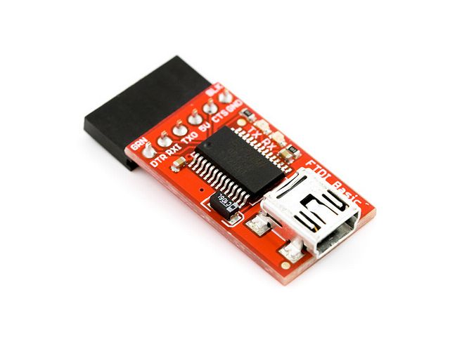 Sparkfun FTDI Basic 5V (FTDI FT232RL) @ electrokit