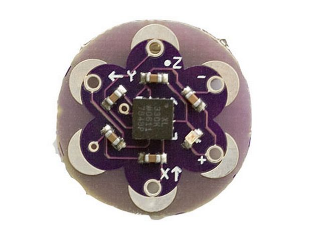 LilyPad Accelerometer ADXL335 @ electrokit