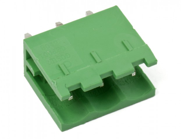 PCB pin header 5.08mm 3-pin @ electrokit