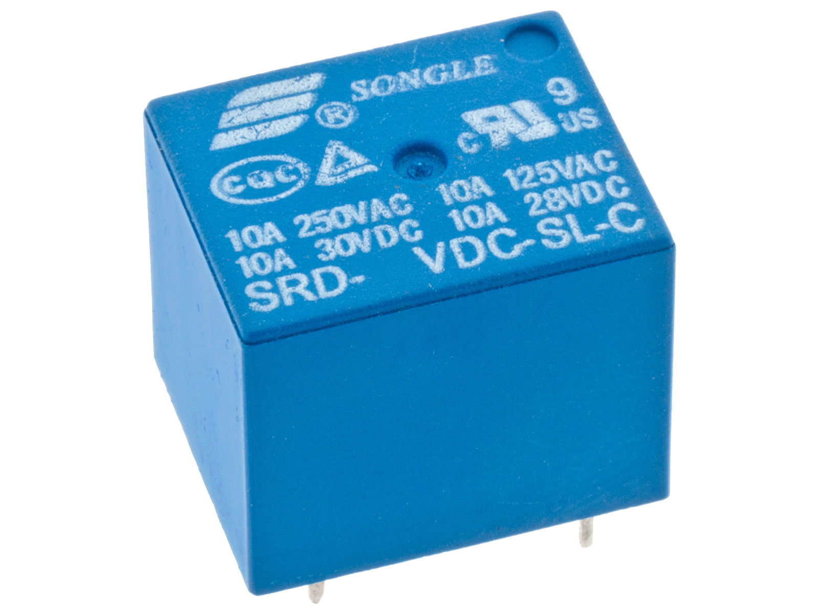 Relay SRD 1-pol switching 5V @ electrokit