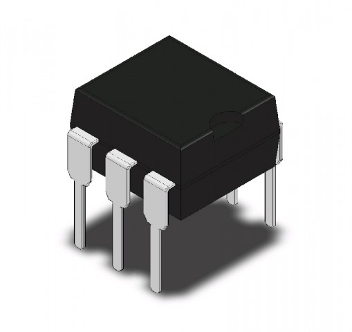 4N36 DIP-6 optokopplare @ electrokit