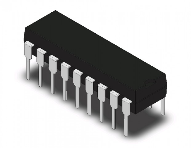 ULN2803A DIP18 8xdarlington drivers @ electrokit