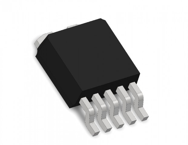 LT1129CQ-5 5-DD voltage regulator 5V 700mA @ electrokit