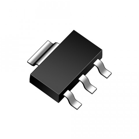 TLV1117-33IDCY SOT-223 Spänningsregulator 3.3V 0.8A @ electrokit