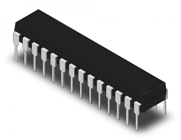 ATMega328P-PU DIP-28N 8-bit MCU flash 32k picopower @ electrokit
