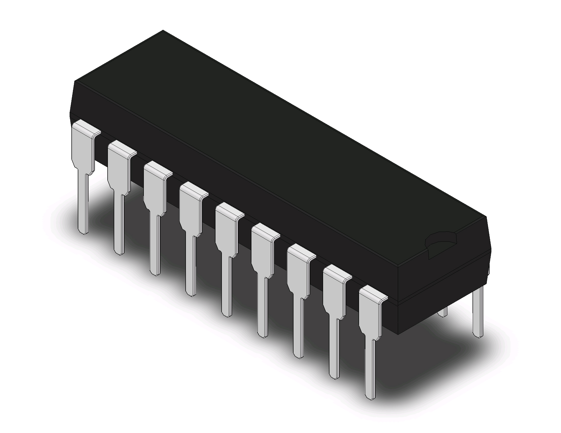 PIC16C54C-04/P DIP microprocessor @ electrokit